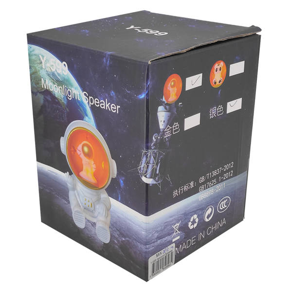 Nettech Y-599 Moonlight Astronot Speaker Kablosuz Hoparlör - Speaker (Çeşitli Renk) NT-95883 - 3