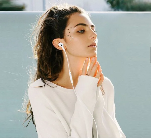 Apple 3.5 Jack Girişli Kulak İçi Kulaklık (Beyaz) VR-18023 - 2