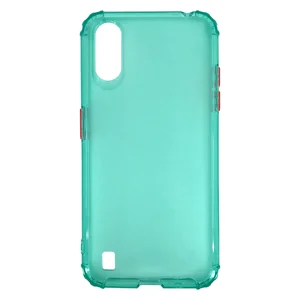 Nettech Samsung Galaxy A01 Uyumlu Neptün Seri Arka Koruma Kılıf (Su Yeşili) NT-83159