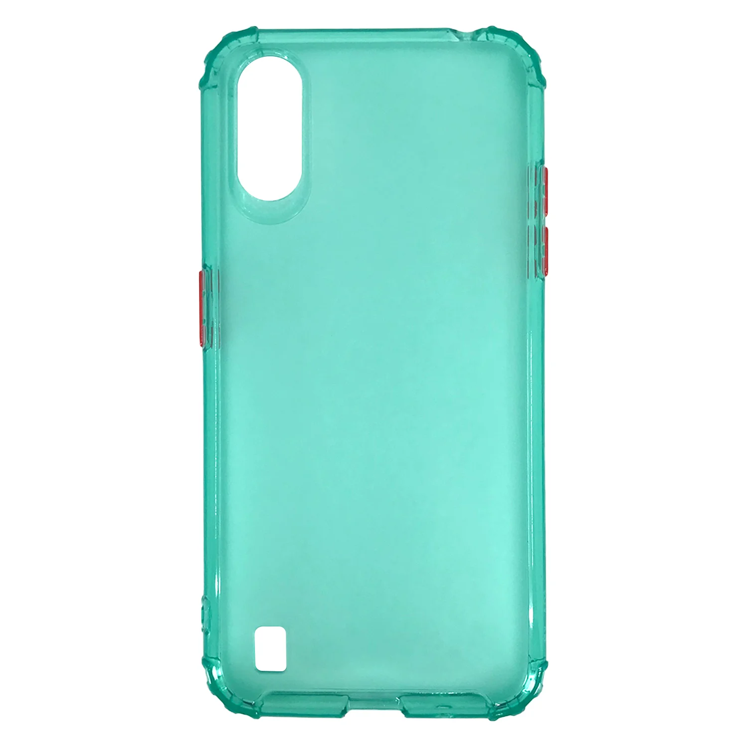 Nettech Samsung Galaxy A01 Uyumlu Neptün Seri Arka Koruma Kılıf (Su Yeşili) NT-83159