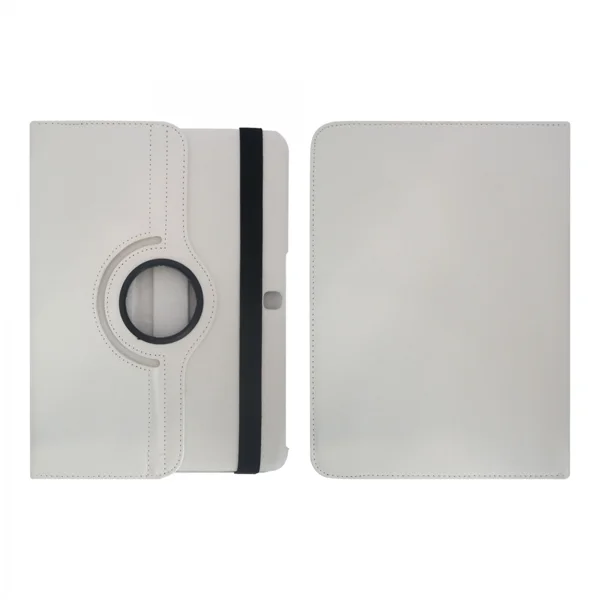 Nettech Samsung Galaxy T530 Tab 4 10.1 Uyumlu 360 Kapaklı Kılıf (Beyaz) VR-4264 - 2