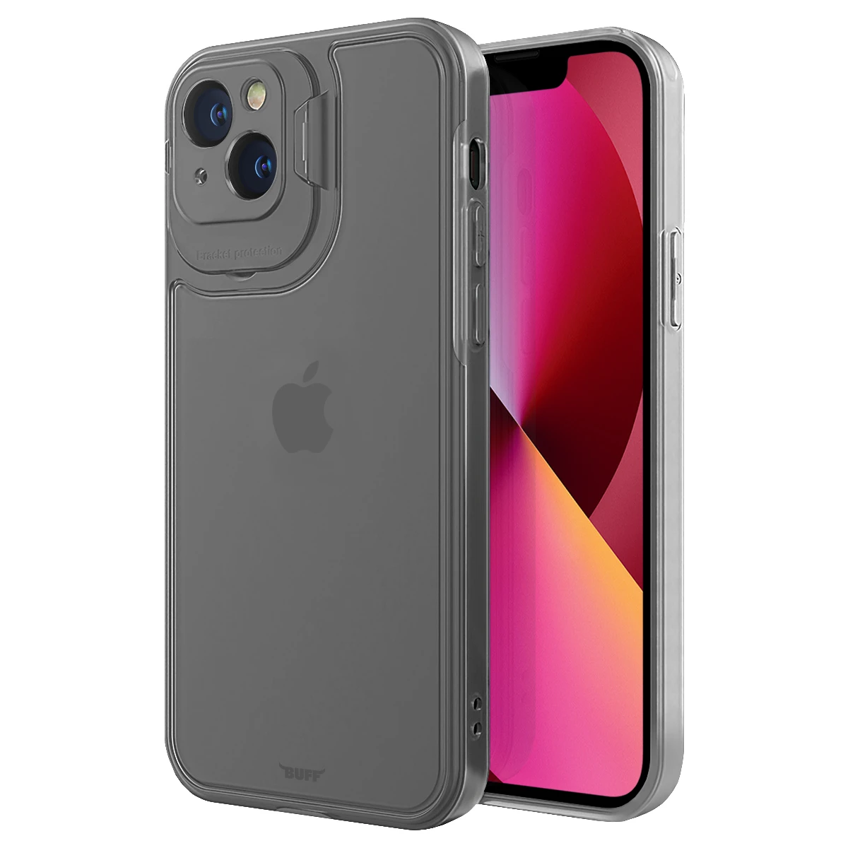 Buff İPhone 13 Hybrid Corner Kılıf White