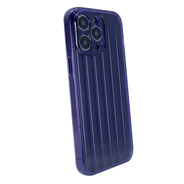 Nettech Apple iPhone 13 Pro Uyumlu Airbag Buzul Jmookit Seri Arka Koruma Kılıf (Mor) NT-101245 - 2
