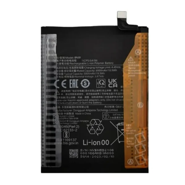 Teknonet Xiaomi Redmi Note 11 Uyumlu Nettech 5000 MAh Batarya NT-104101 - 1