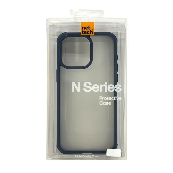 Nettech Apple iPhone 15 Pro Uyumlu Sunday Seri Arka Koruma Kılıf (Mavi) NT-104568 - 3