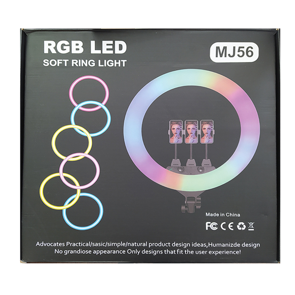 Nettech MJ56 Ringlight 22 inç Led Işık (Siyah) NT-108280
