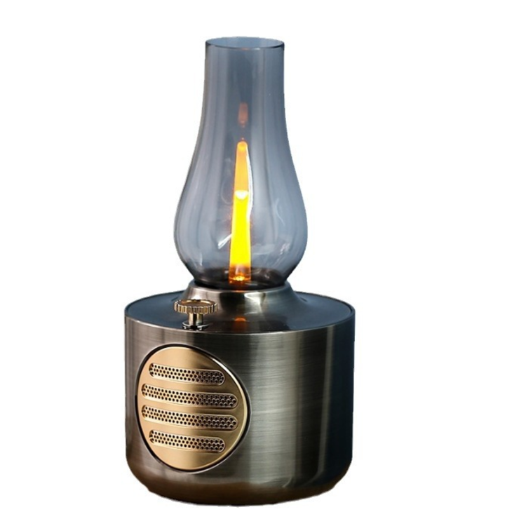 Blueseed BS-604 Gaz Lamba Speaker Kablosuz Hoparlör - Speaker (Kahverengi) NT-108829