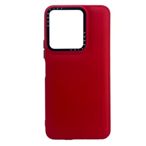 Nettech Vivo Y22S Uyumlu Casetify Buff Seri Arka Koruma Kılıf (Kırmızı) NT-99729