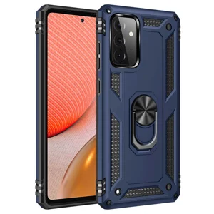 Galaxy A72 Kılıf Zore Vega Kapak - Mavi
