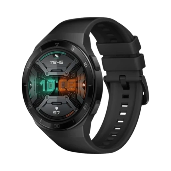 Huawei Watch GT 2e - Metal + Plastik - 53mm - Bluetooth - Siyah - 1