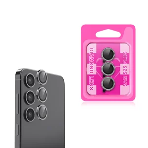 Galaxy S25 Plus Zore CL-06 Kamera Lens Koruyucu - Siyah