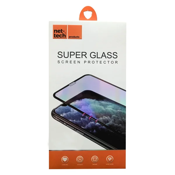 Nettech Apple iPhone 6S Uyumlu 3D SuperGlass Full Cam Koruyucu (Beyaz) VR-11078 - 2