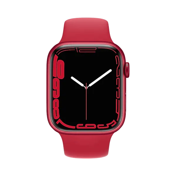Apple Watch Series 7 - Alüminyum - 45mm - Cellular - Kırmızı