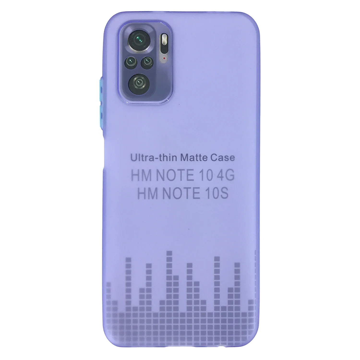 Nettech Xiaomi Redmi Note 10 Uyumlu Ultra Slim Arka Koruma Kılıf (Lila) NT-90652