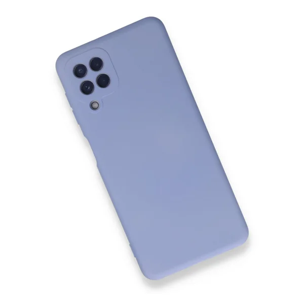 Nettech Samsung Galaxy A22 4G Uyumlu Nano Arka Koruma Kılıf (Lila) NT-87781 - 2