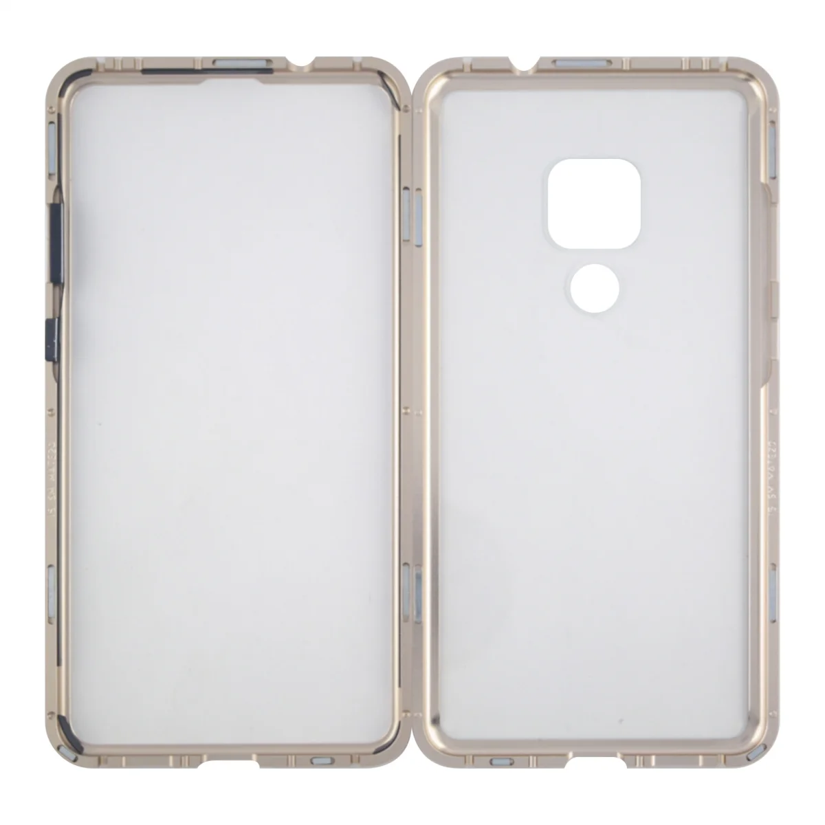 New Case Huawei Mate 20 Uyumlu Arka Koruma Arka Koruma Kılıf (Gold) VR-12125