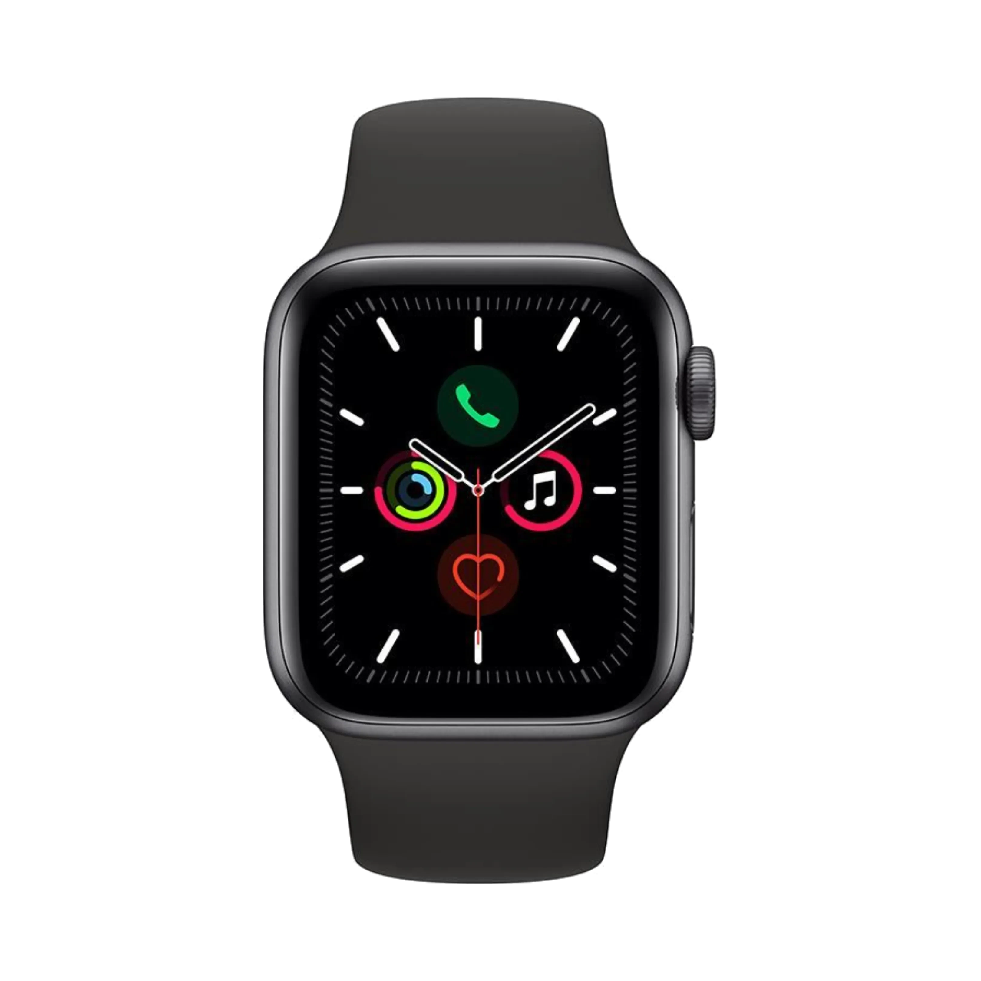Apple Watch Series 5 - Alüminyum - 40mm - Cellular - Gece yarısı