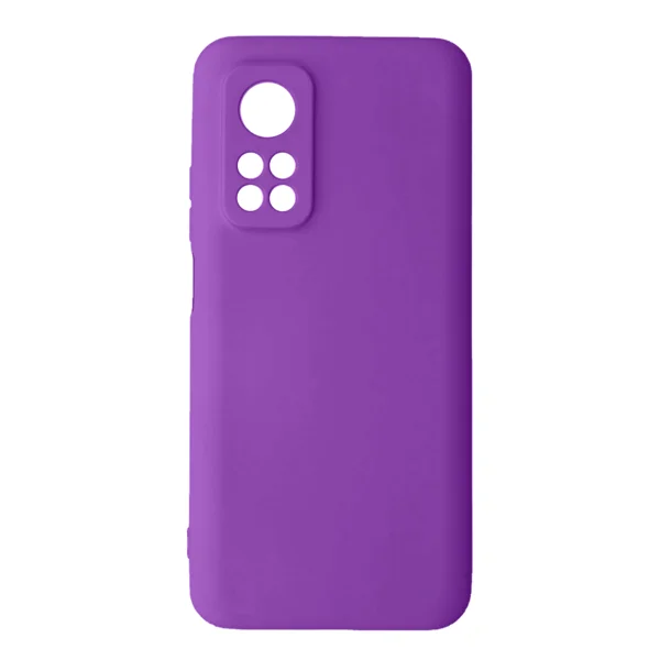 Nettech Xiaomi Mi 10T Uyumlu Nano Arka Koruma Kılıf (Mor) NT-87674 - 1