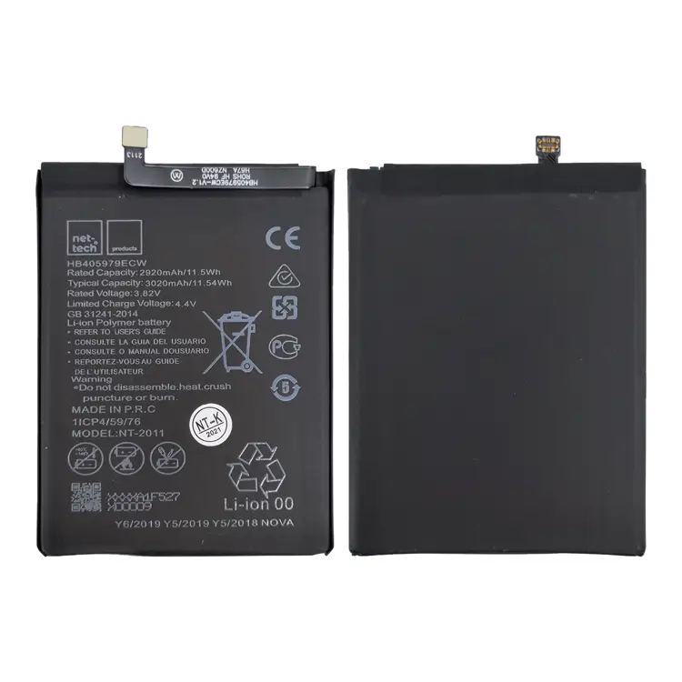 Teknonet Huawei Y5 2019 Uyumlu Nettech 3000 MAh Batarya NT-86136