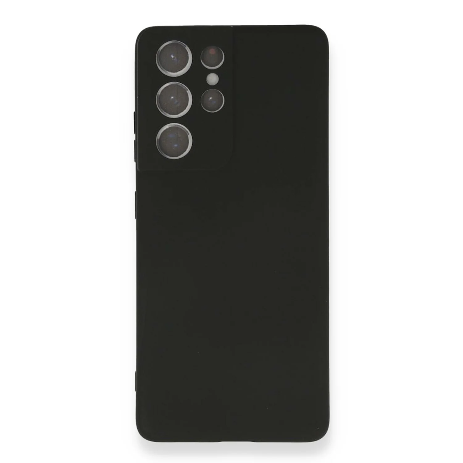 Nettech Samsung Galaxy S21 Ultra Uyumlu Nano Arka Koruma Kılıf (Siyah) NT-87469