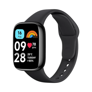 Xiaomi Redmi Watch 3 Active - Plastik - 47mm - Bluetooth - Siyah