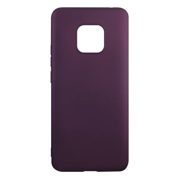 Nettech Huawei Mate 20 Pro Uyumlu Suide Arka Koruma Kılıf (Mürdüm) VR-11070 - 1