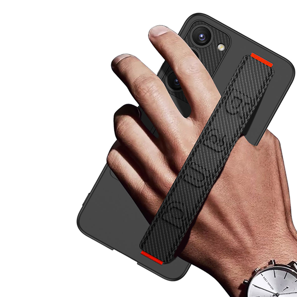 Nettech Samsung Galaxy S23 Uyumlu Standlı Band Arka Koruma Kılıf (Siyah) NT-108003 - 3