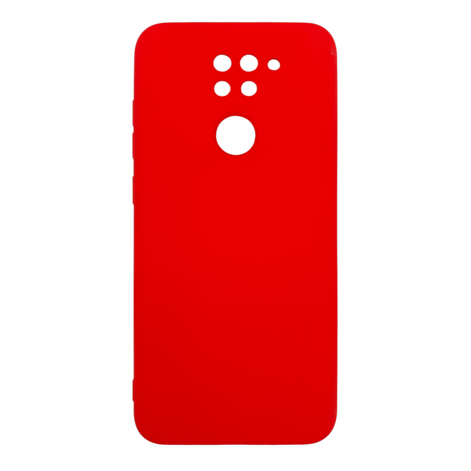 Nettech Xiaomi Redmi Note 9 Uyumlu Nano Arka Koruma Kılıf (Kırmızı) NT-84227