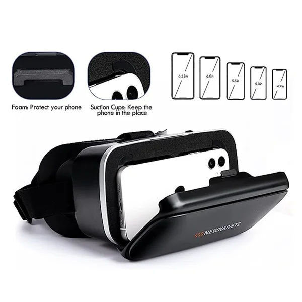 Nettech SC-G15 Telefon Sanal Gerçeklik Gözlüğü (Siyah) NT-101909 - 3