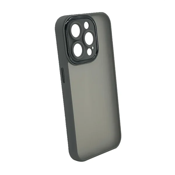 Nettech Apple iPhone 15 Pro Uyumlu Arka Koruma Kılıf (Gri) NT-105676 - 2