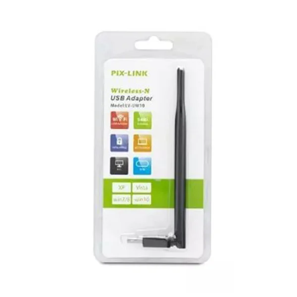 Hadron LV-UW10T Bilgisayar Wireless Sağlayıcı Dongle (Siyah) NT-109589