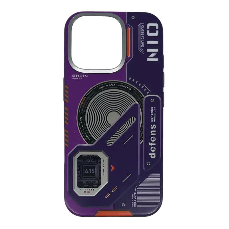 Nettech Apple iPhone 16 Pro Max Uyumlu NT-N043 Arka Koruma Kılıf (Mor) NT-110960