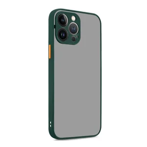 Apple iPhone 13 Pro Max Kılıf Zore Hux Kapak - Koyu Yeşil