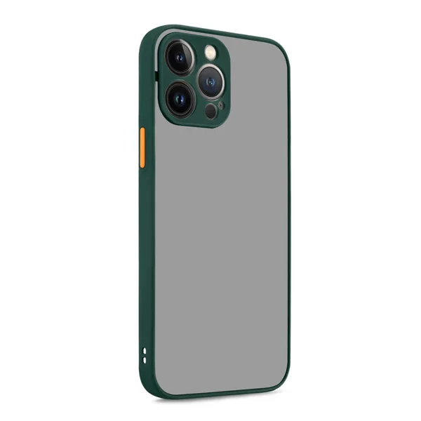 Apple iPhone 13 Pro Max Kılıf Zore Hux Kapak - Koyu Yeşil - 1