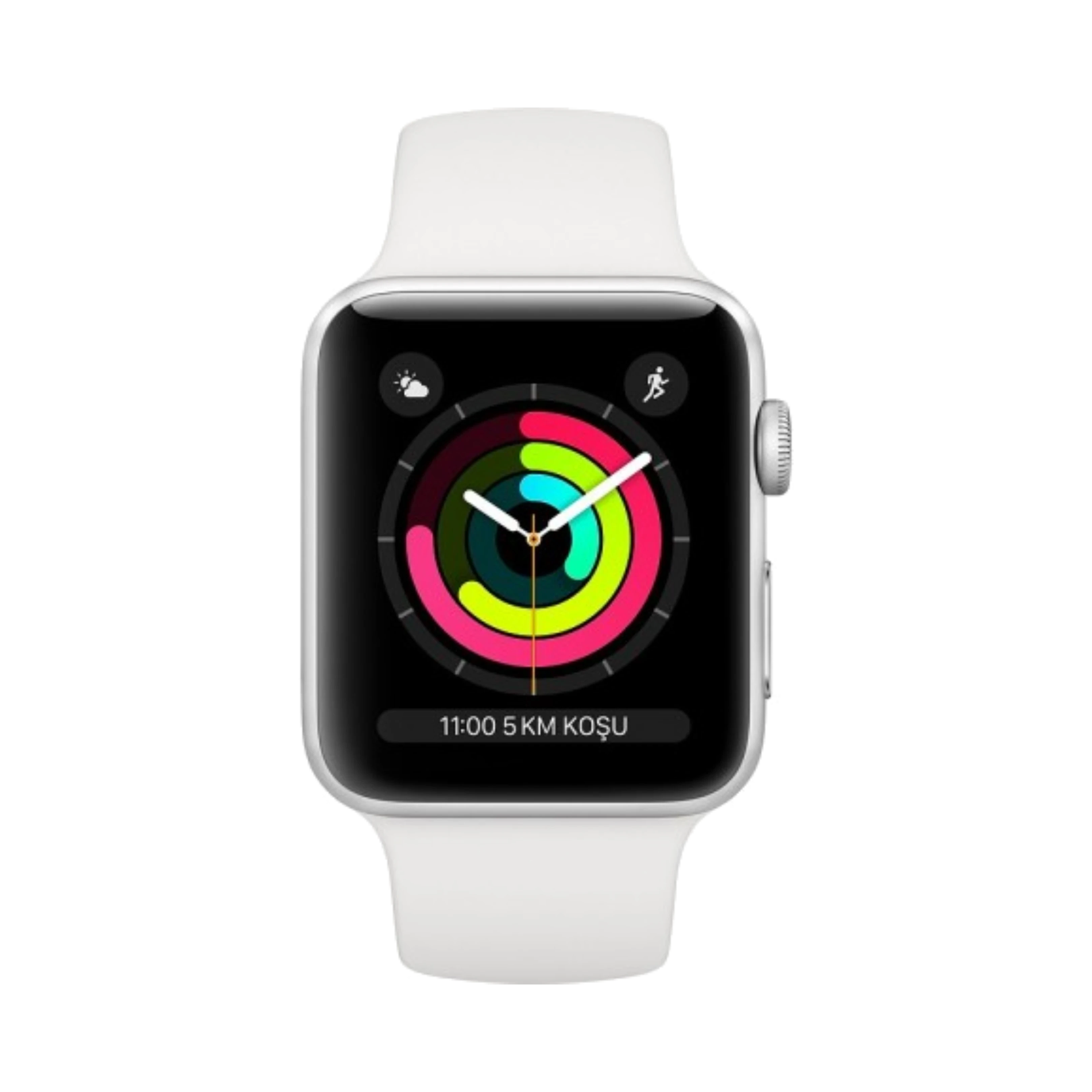 Apple Watch Series 3 - Alüminyum - 42mm - GPS - Gümüş