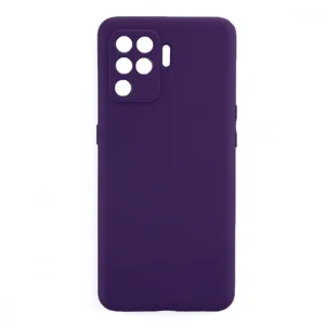 Nettech Oppo Reno 5 Lite Uyumlu Nano Arka Koruma Kılıf (Lila) NT-87598