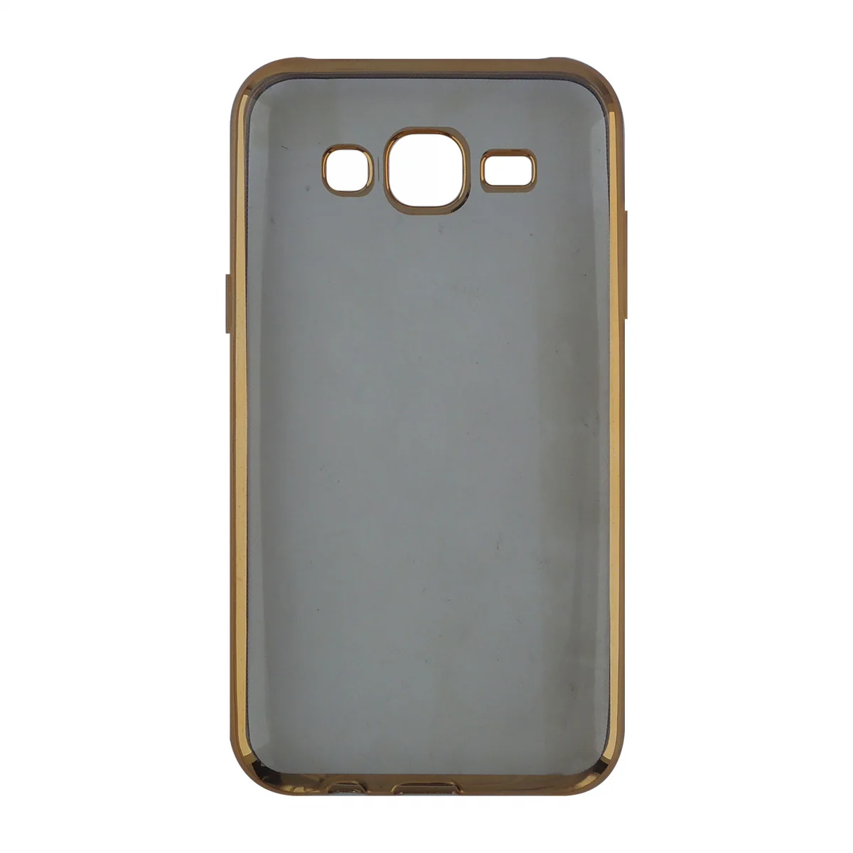Nettech Samsung Galaxy J500 J5 Uyumlu Arka Koruma Arka Koruma Kılıf (Gold) VR-8243