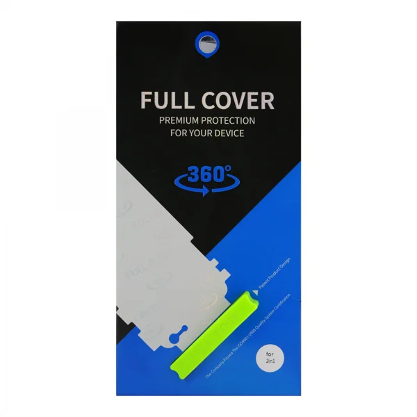 Exquıs Samsung Galaxy G950 S8 Uyumlu Ön ve Arka Koruma 360 Full Kaplama (Şeffaf) VR-18445 - 2