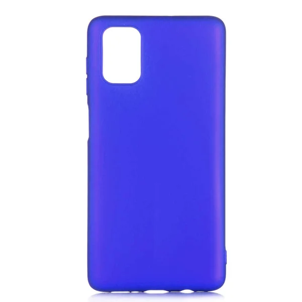 Galaxy M51 Kılıf Zore Premier Silikon Kapak - Saks Mavi - 1