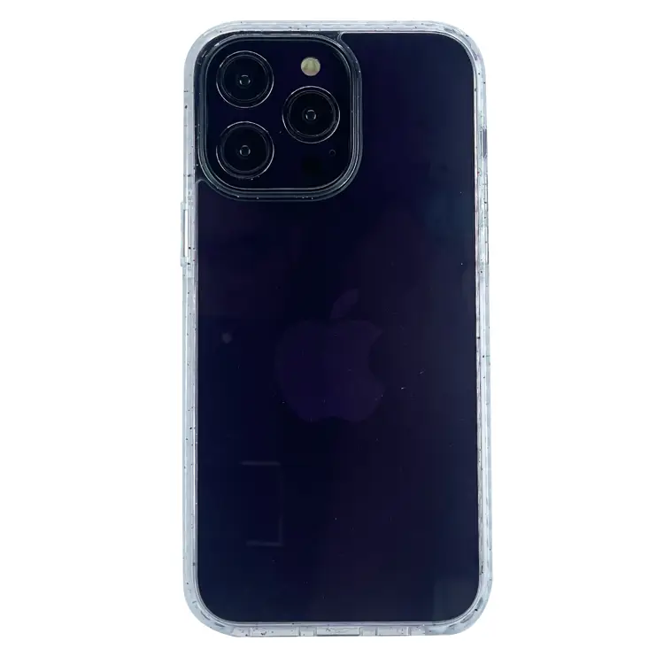 Nettech Apple iPhone 14 Pro Uyumlu Icesand Airbag Seri Arka Koruma Kılıf (Beyaz) NT-101293