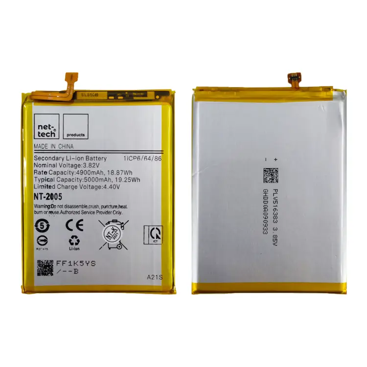Teknonet Samsung Galaxy A21S Uyumlu Nettech 5000 MAh Batarya NT-86140