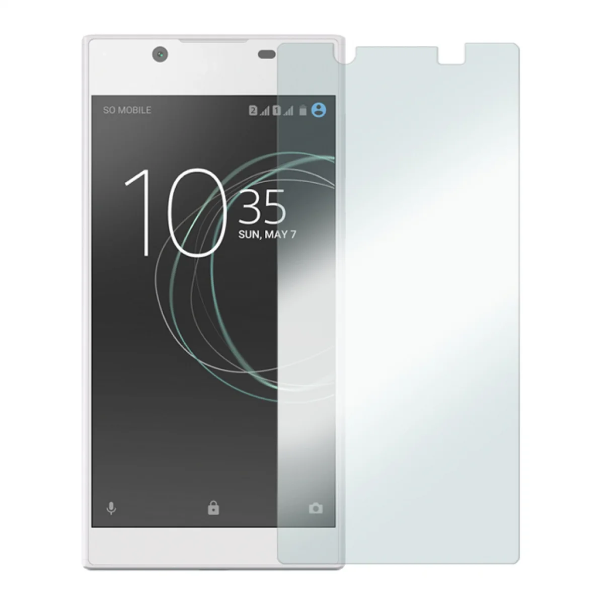 Nettech Sony Xperia L1 Uyumlu Ön Koruma Cam Ekran Koruyucu NT-17482