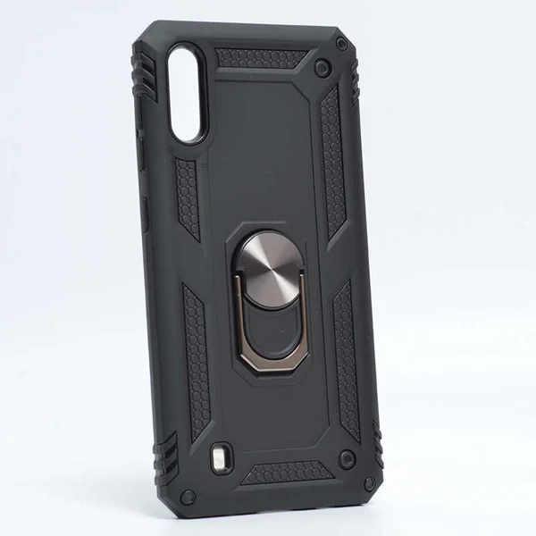 Galaxy M10 Kılıf Zore Vega Kapak - Siyah - 1