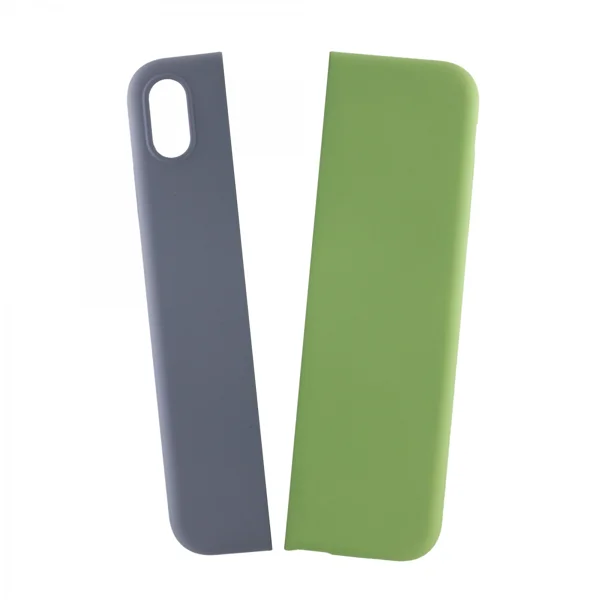 Nettech Apple iPhone XS Max Uyumlu Manyetik Nature Seri Arka Koruma Kılıf (Gri-Yeşil) VR-19626 - 2