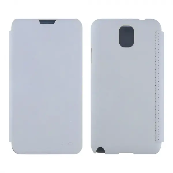 Chtech Samsung Galaxy N9000 Note 3 Uyumlu Kapaklı Kılıf Kapaklı Kılıf (Beyaz) NT-4671