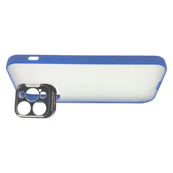 Nettech Apple iPhone 12 Pro Uyumlu Fluence Seri Arka Koruma Kılıf (Mavi) NT-88852 - 2