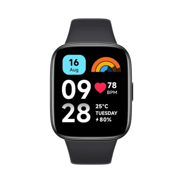 Xiaomi Redmi Watch 3 Active - Plastik - 47mm - Bluetooth - Siyah - 2