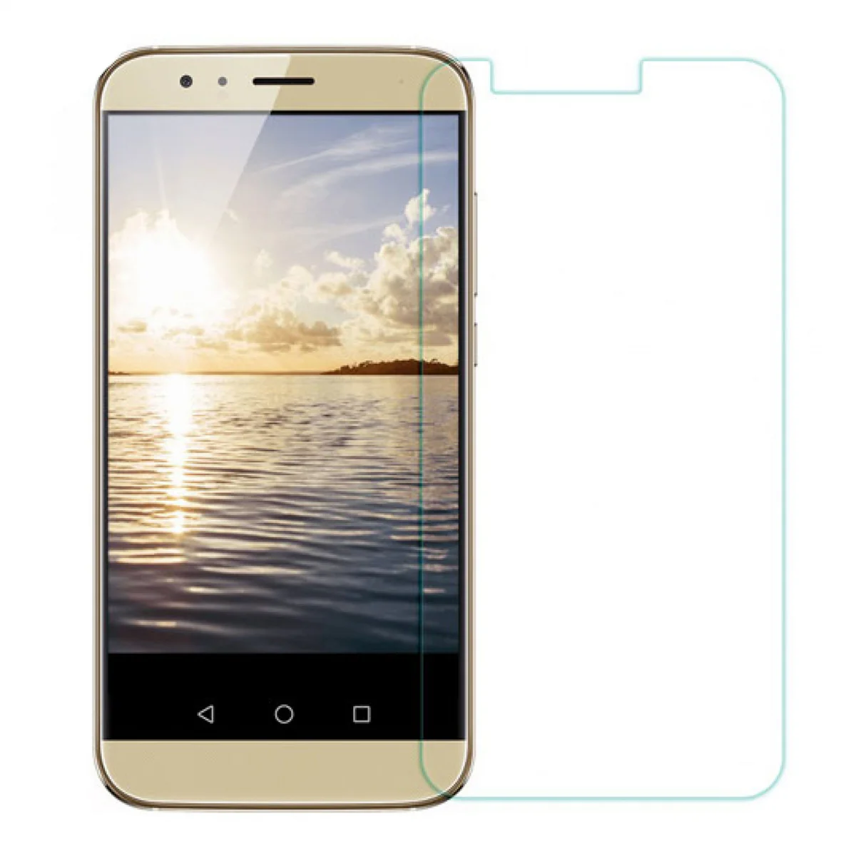 Nettech Huawei Ascend G8 Uyumlu Ön Koruma Cam Ekran Koruyucu NT-9867