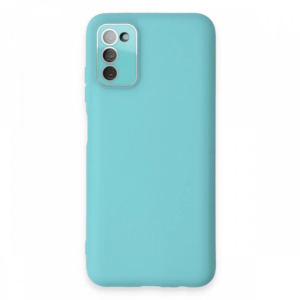 Nettech Samsung Galaxy A03S Uyumlu Nano Arka Koruma Kılıf (Turkuaz) NT-94070