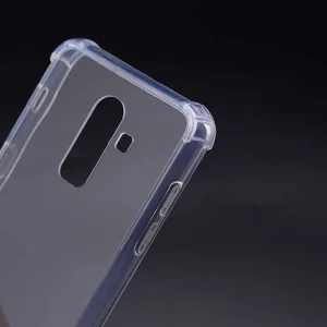 Galaxy J8 Kılıf Zore Nitro Anti Shock Silikon - Renksiz